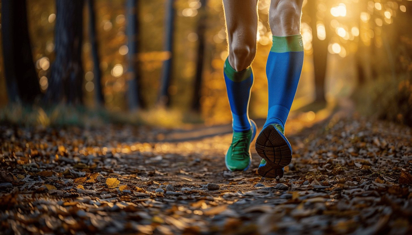 Les avantages des chaussettes de compression haute pour le trail